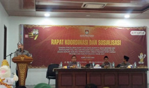 KPU Tulangbawang Sosialisasi Tahapan Pencalonan Bupati Dan Wakil Bupati